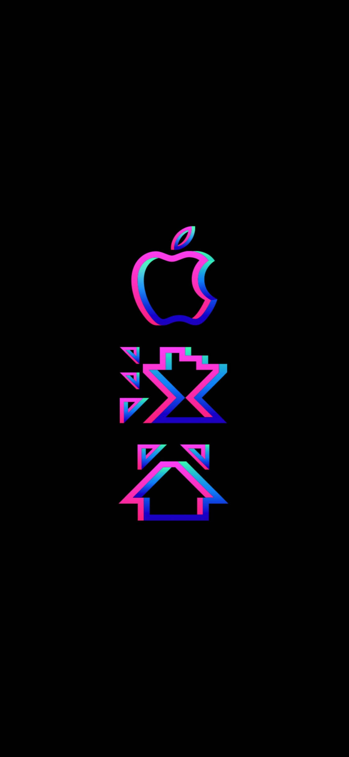 Logo ng iPhone Xs Wallpaper