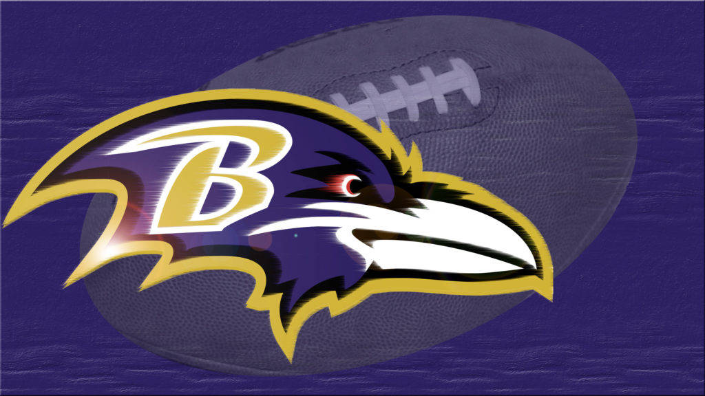 Logo ng NFL Football Team na Baltimore Ravens Wallpaper