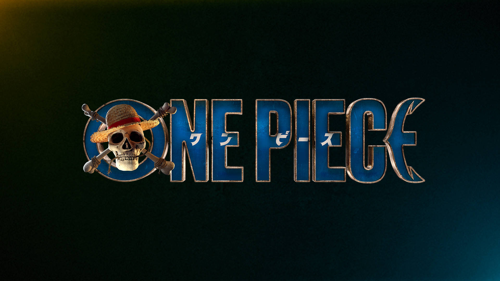 Logo ng One Piece sa 4K Wallpaper