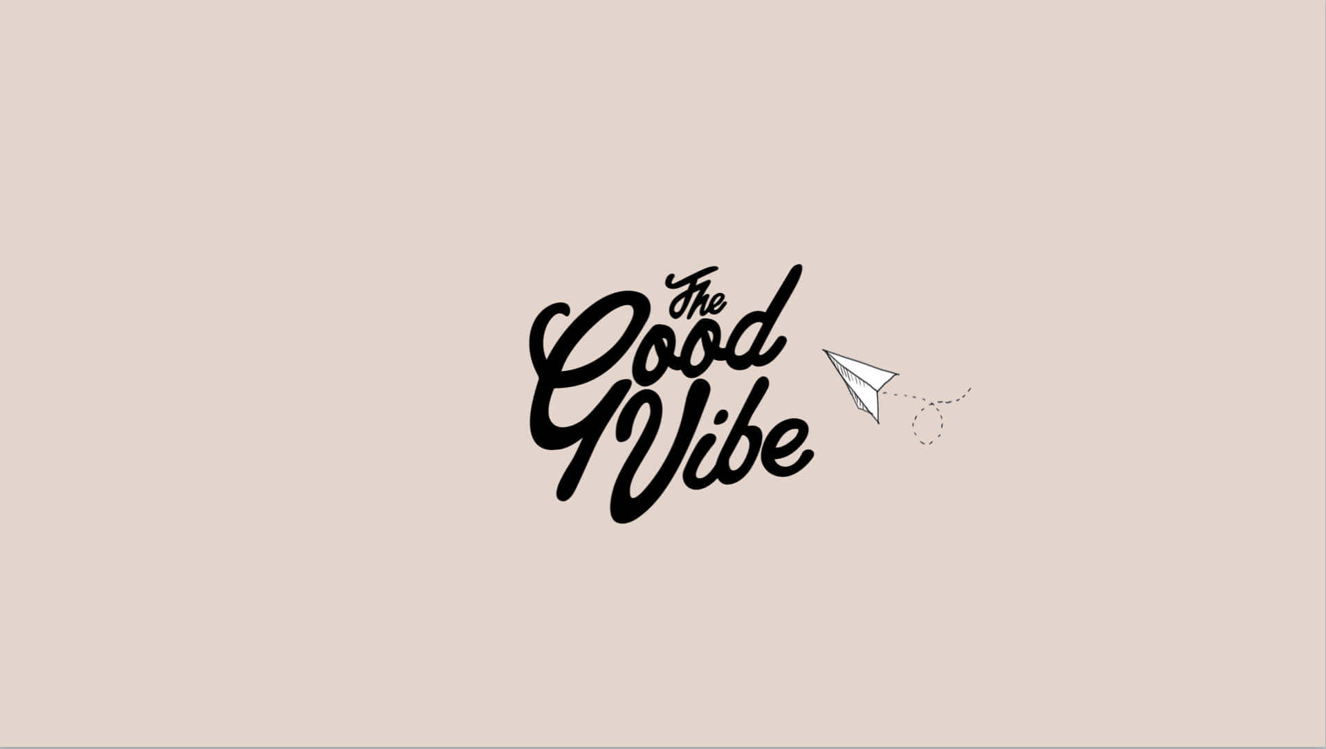 Logo ng The Good Vibe Wallpaper