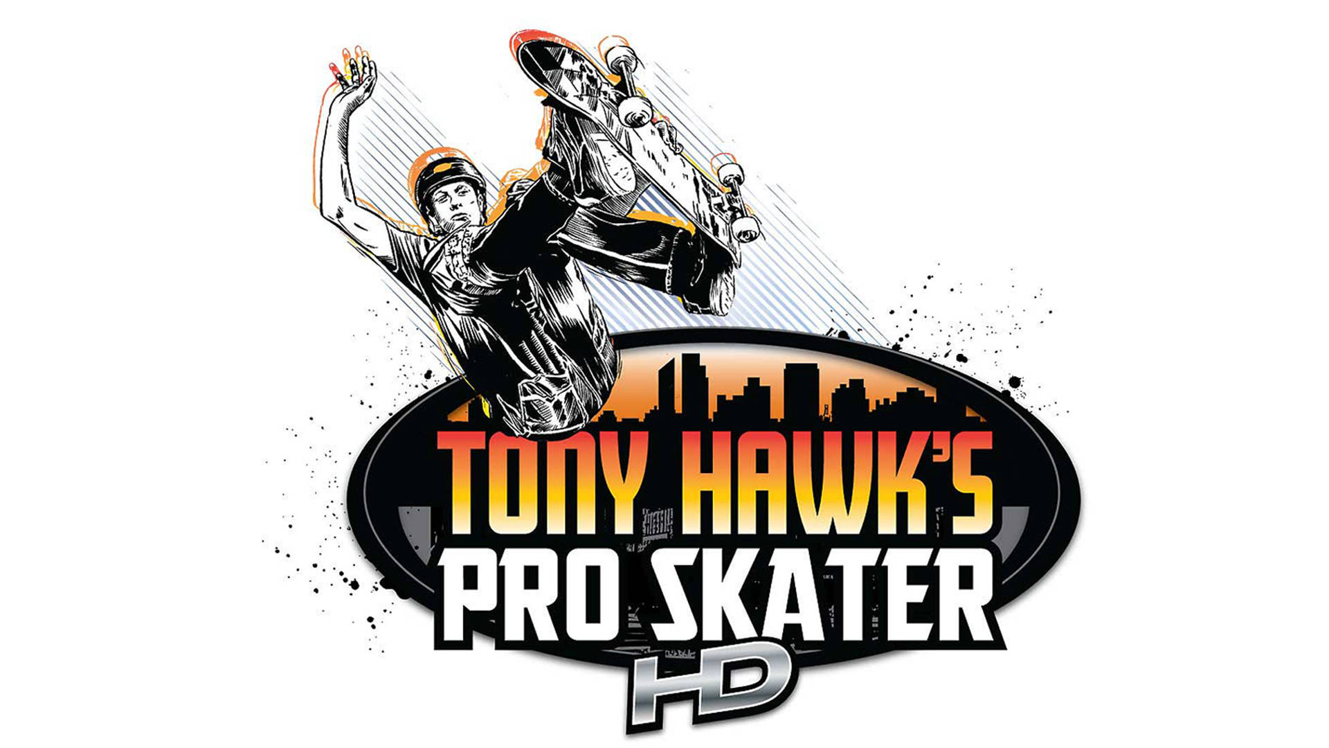 Logo ng Tony Hawk's Pro Skater HD para sa iPad Pro Wallpaper