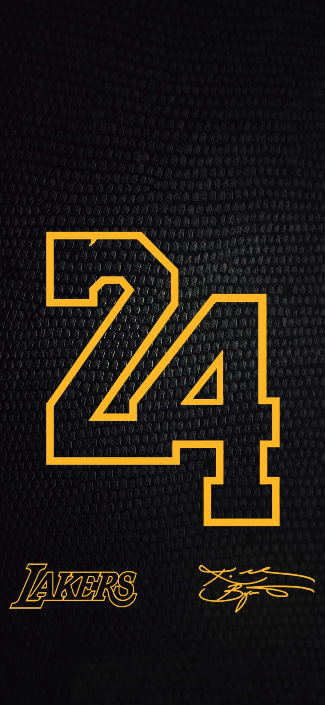 Logo ni Kobe Bryant na 24 Wallpaper