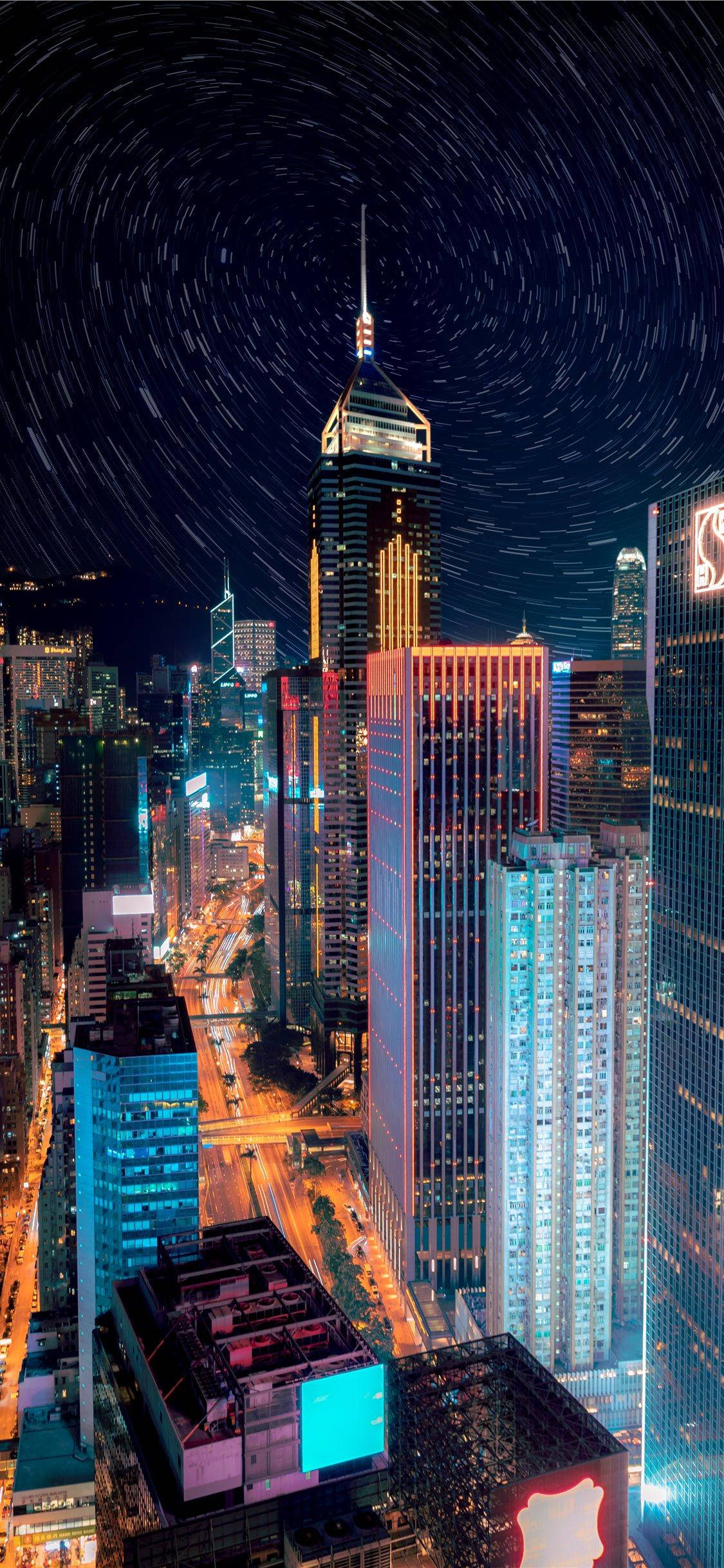 Long Exposure Shot Ng New York iPhone Wallpaper