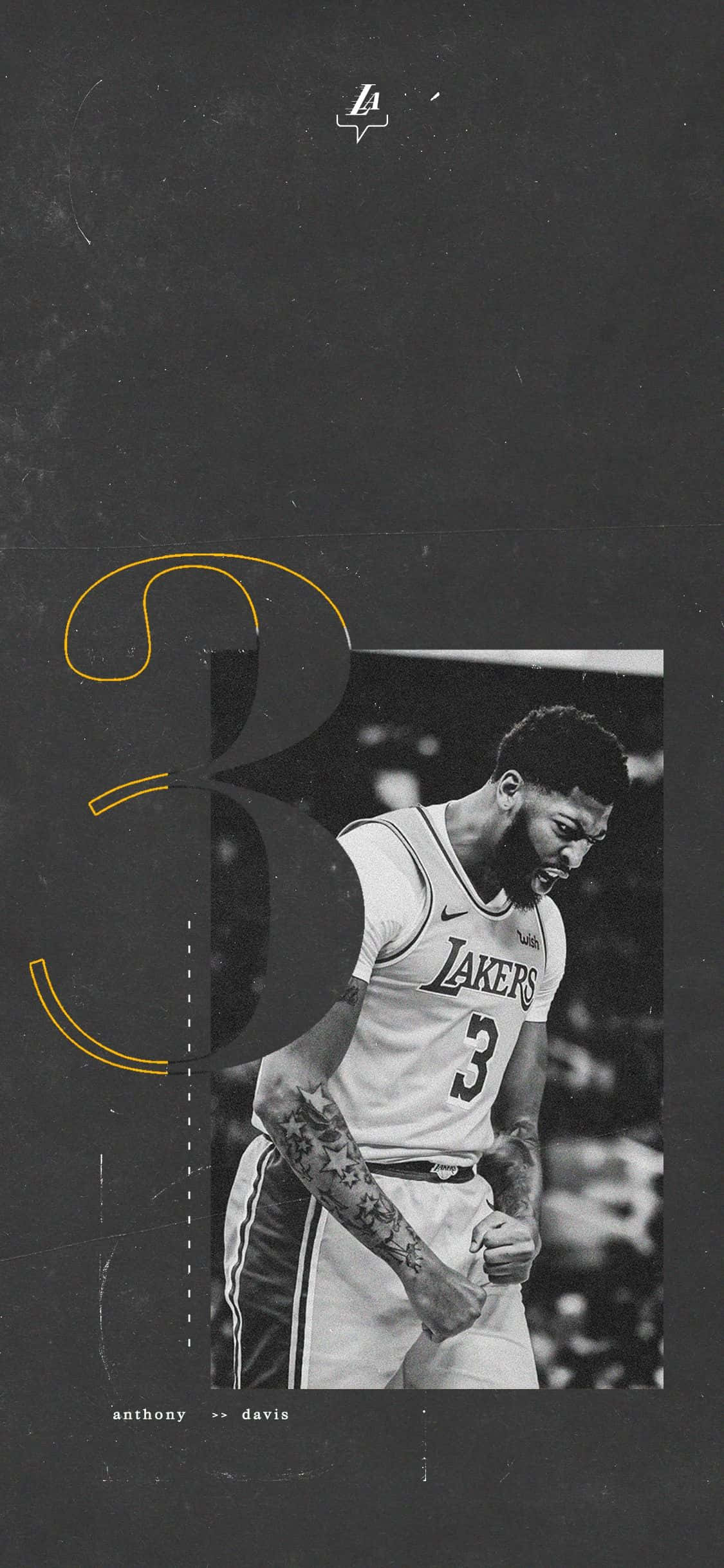 Los Angeles Lakers Forward Anthony Davis Wallpaper