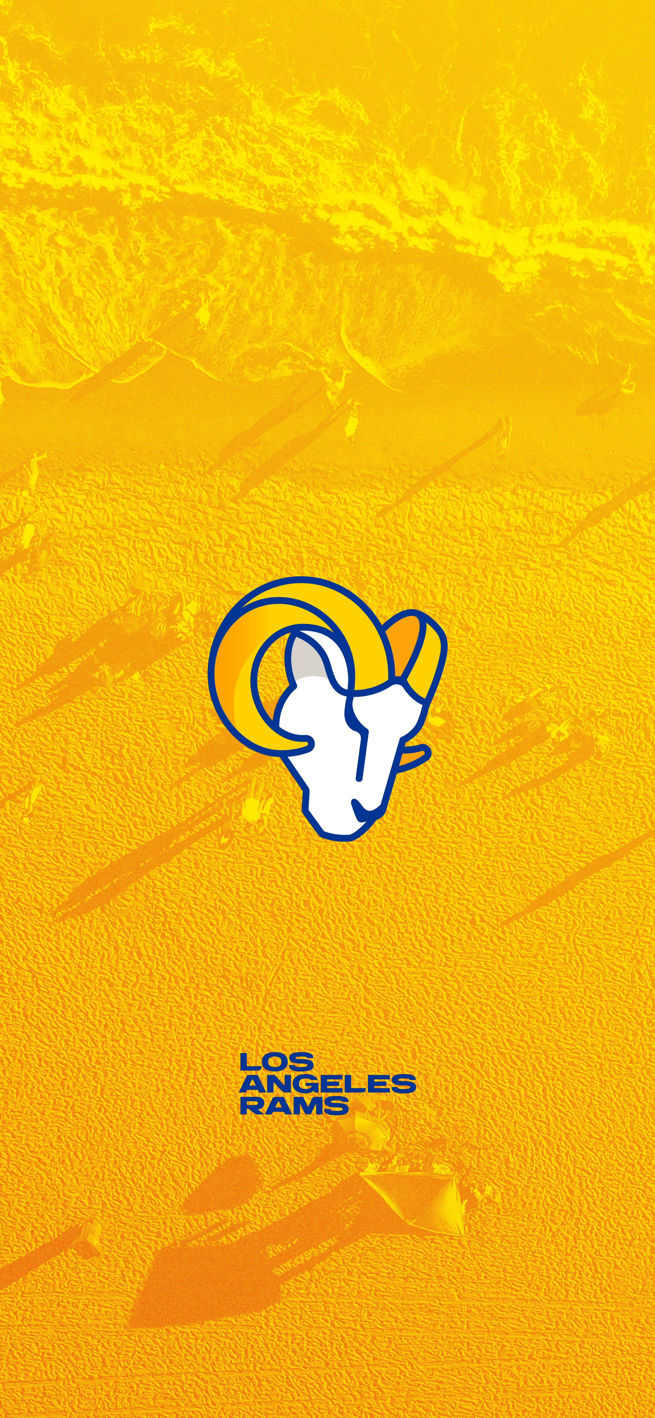 Los Angeles Rams Cartoon Logo Wallpaper