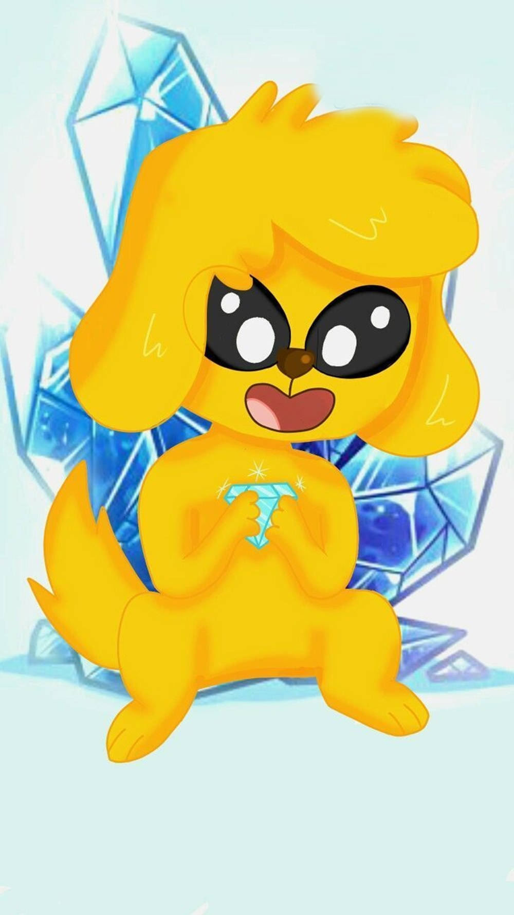 Los Compas Gamer Mikecraft na may Diamond Wallpaper