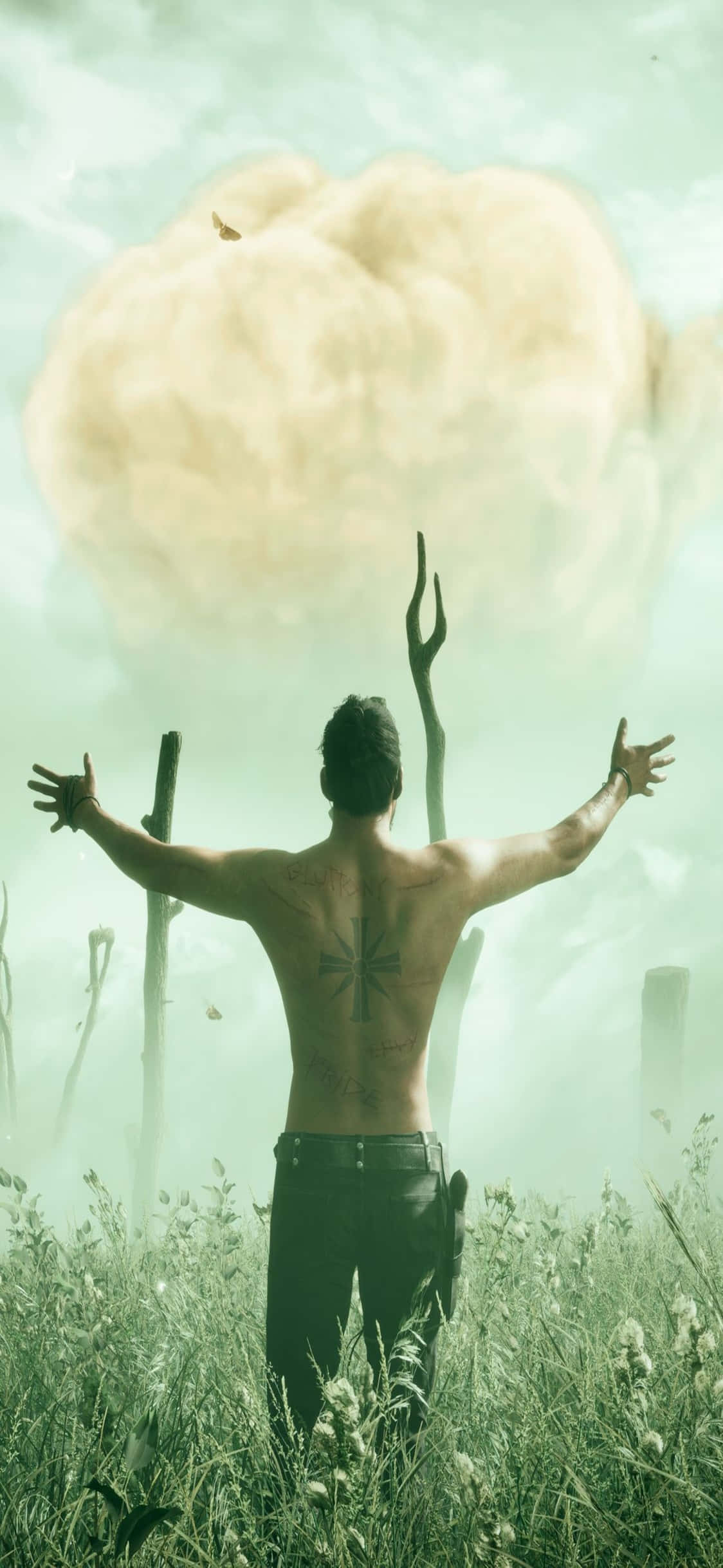 Lubog Ka sa Aksyon ng Far Cry 3 sa iPhone X Wallpaper