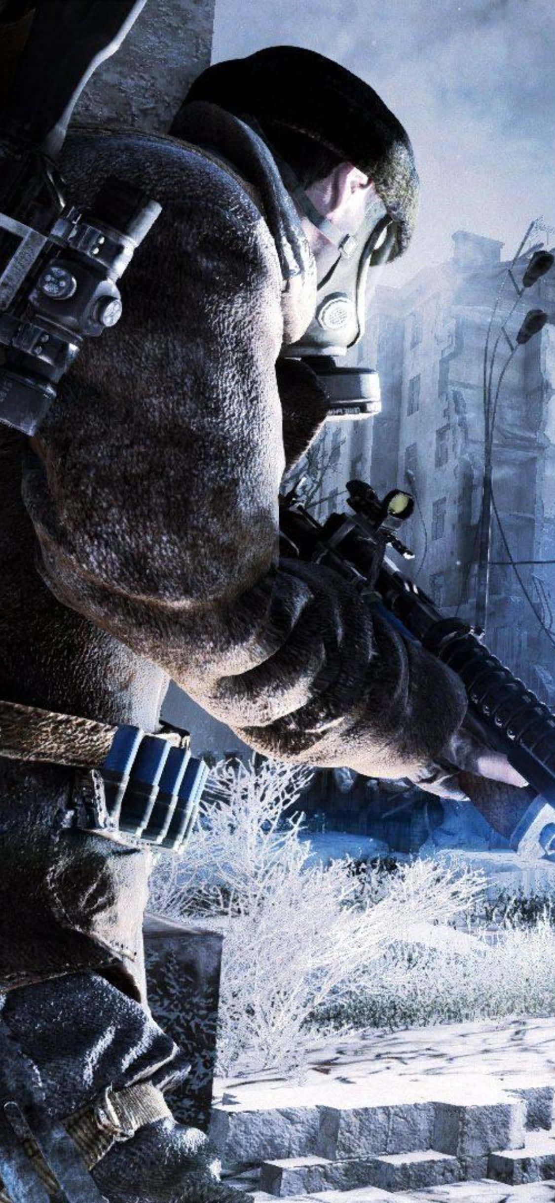 Lubog sa Pinakamagagandang Detalye ng Metro Exodus sa Iyong Bagong iPhone X Wallpaper