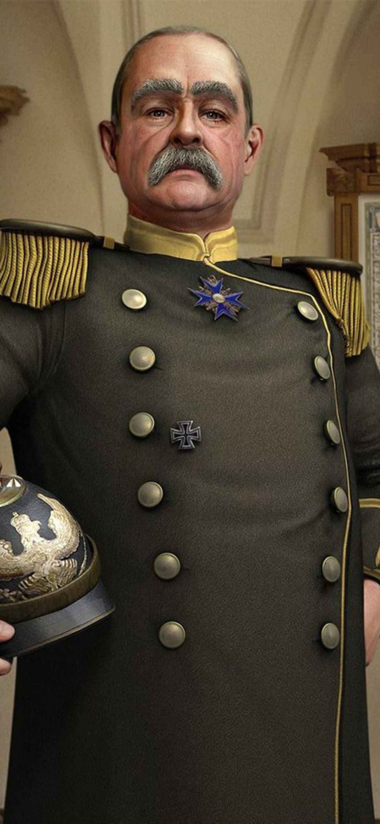Lubusin ang iyong sarili sa isang mapang-akit na mundo gamit ang iPhone Xs Max Civilization V Wallpaper