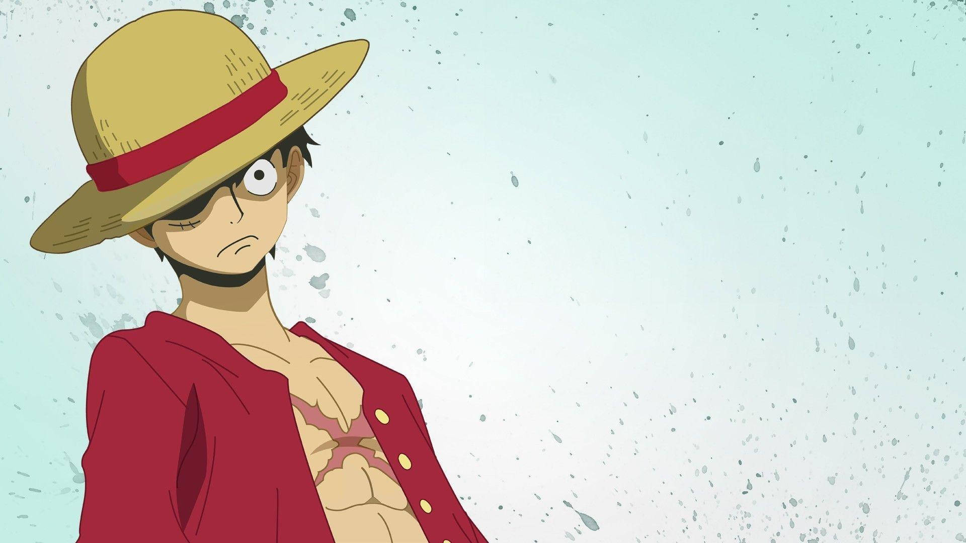 Luffy At Isang Mata Wallpaper