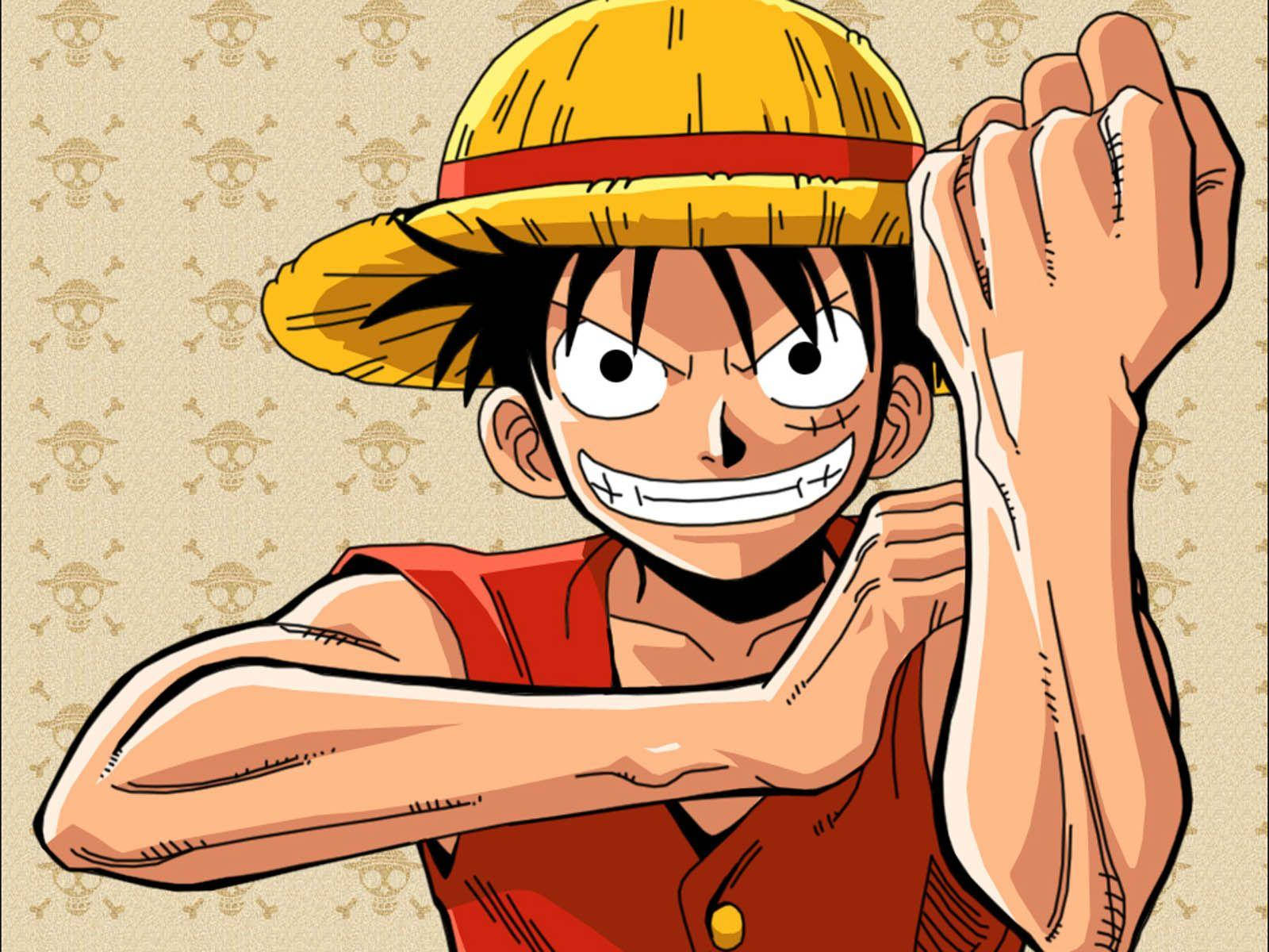 Luffy sa Mode ng Pakikipaglaban Wallpaper