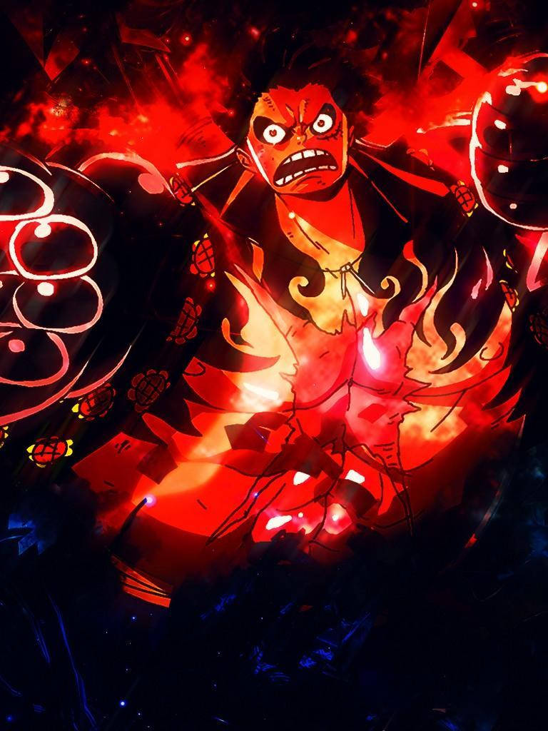Luffy Gear 4 Apoy Wallpaper