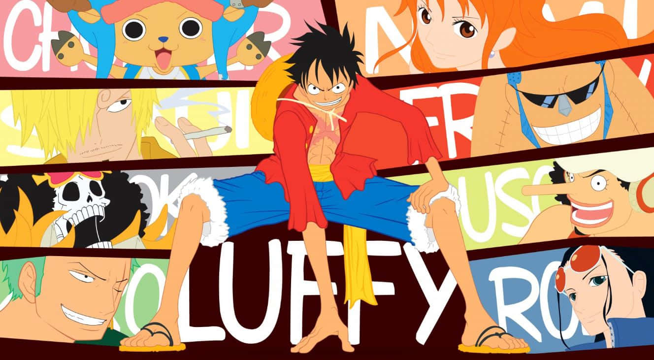 Luffy sa paghahanap ng pakikipagsapalaran Wallpaper