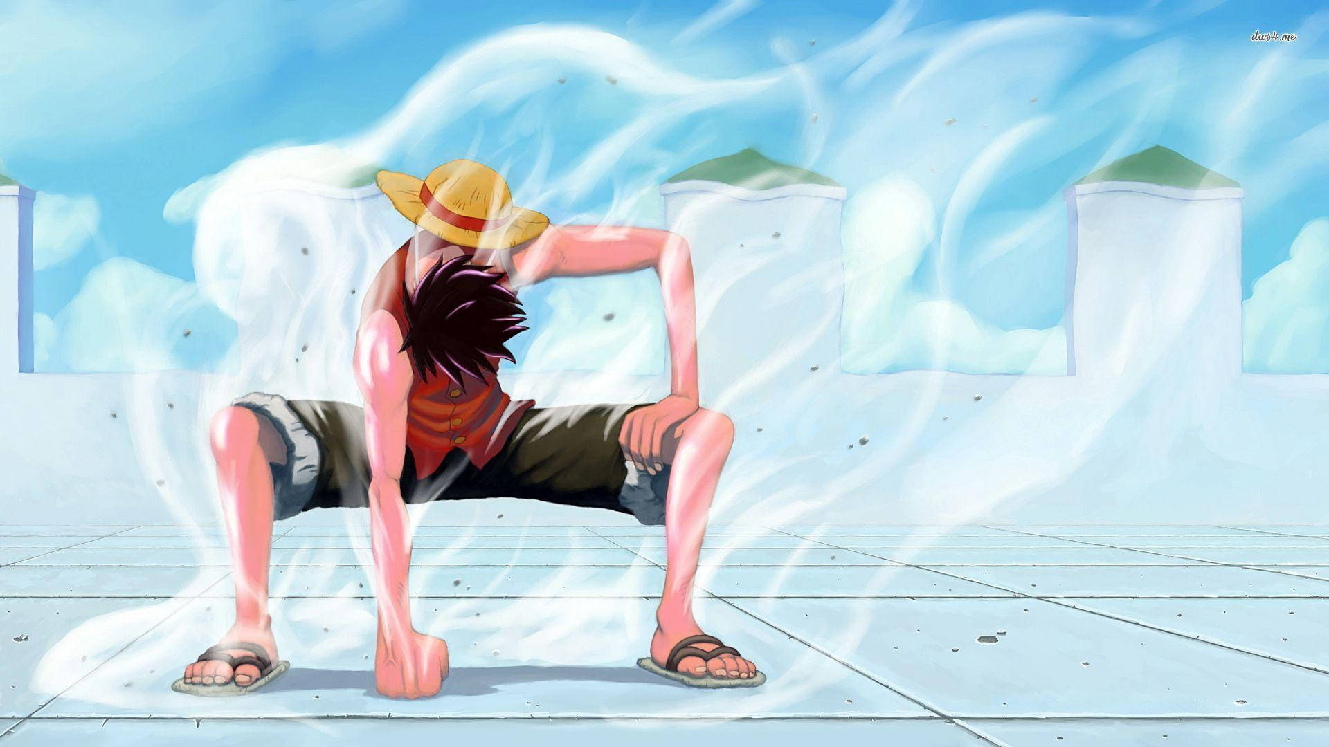Suntok ng Hangin ni Luffy Wallpaper