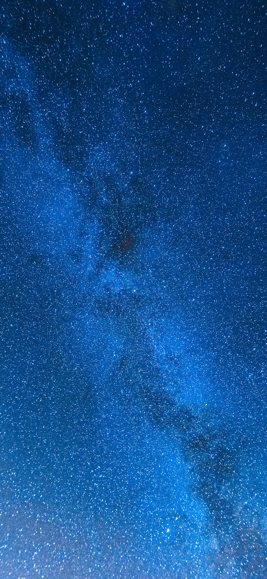 Lumabas sa Mundong Ito Gamit ang Isang Blue Galaxy iPhone! Wallpaper