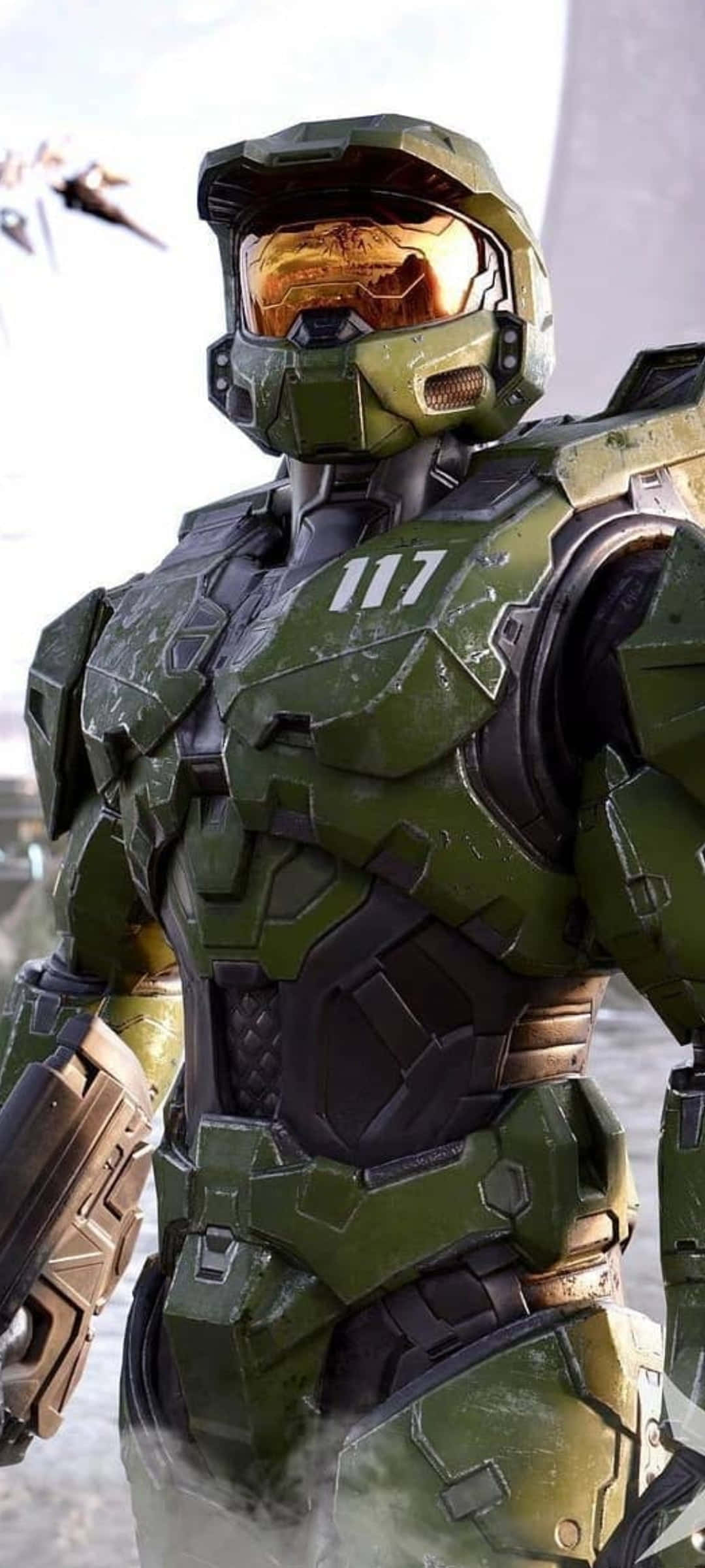 Lumampas sa Covenant kasama si John-117 sa Halo Wallpaper