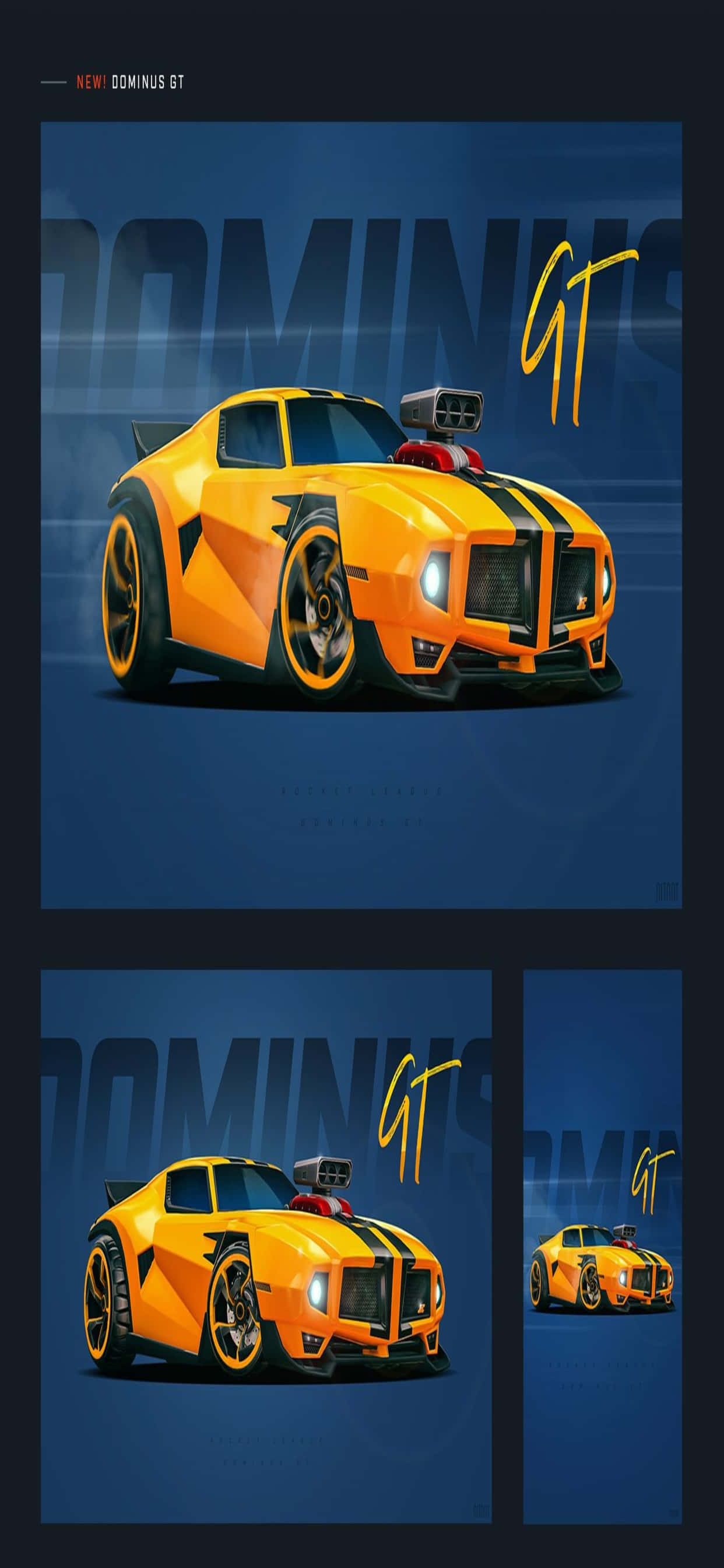 "Lumipad papunta sa mundo ng Rocket League gamit ang iyong iPhone Xs Max!" Wallpaper