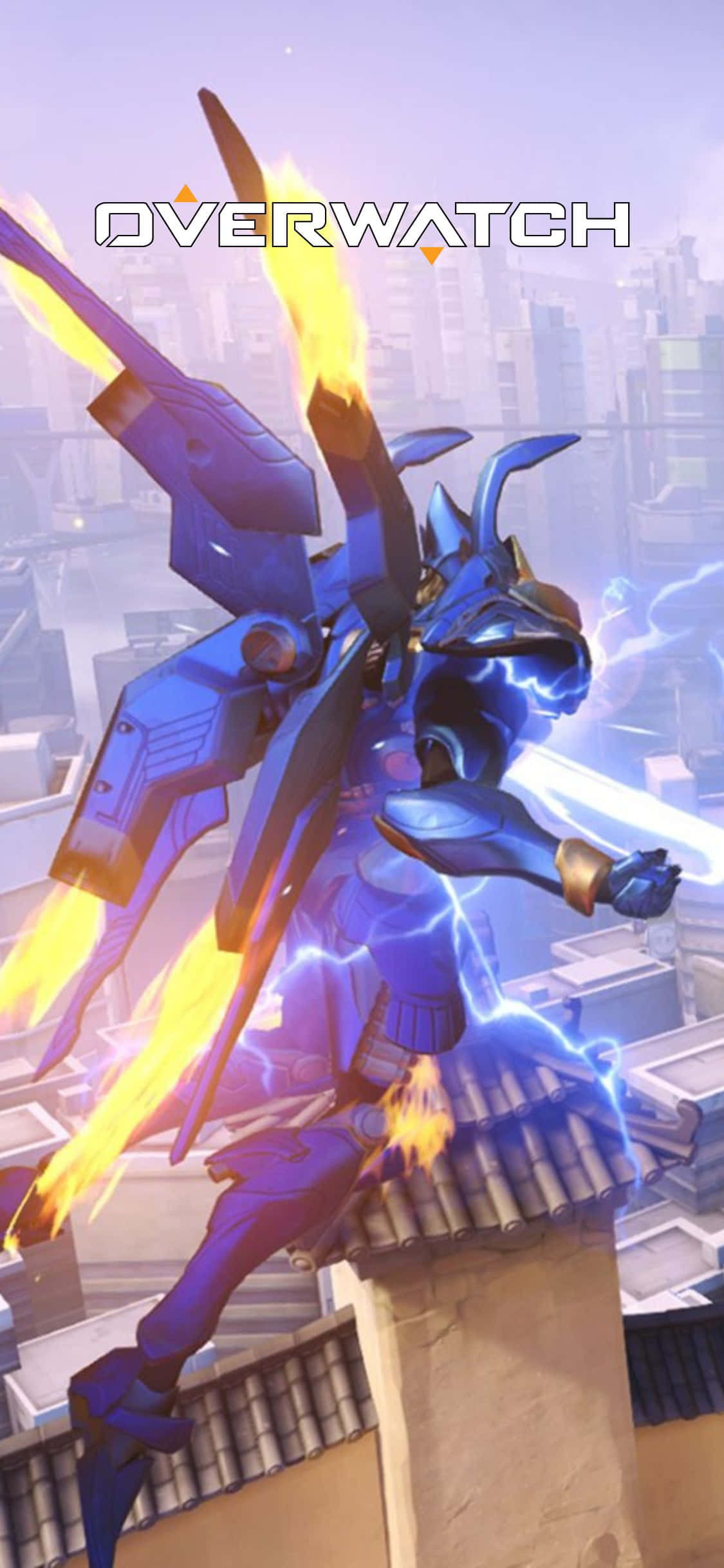 Lumundag sa Laro gamit ang iPhone X at Overwatch! Wallpaper