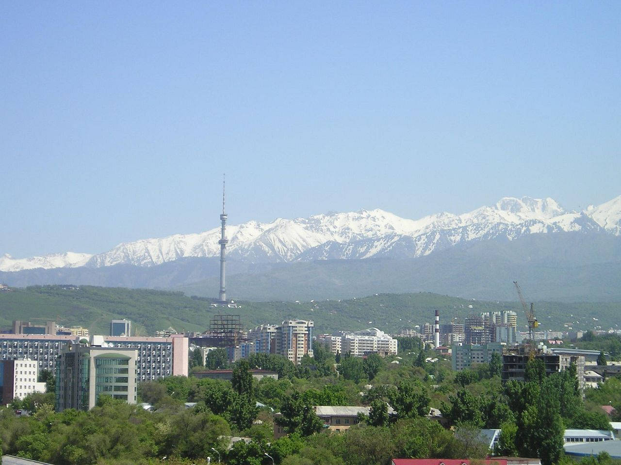 Lungsod ng Almaty Kazakhstan Wallpaper