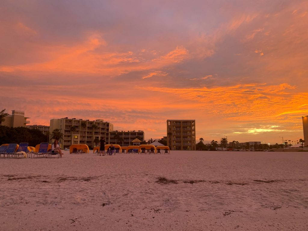 Lungsod ng St. Petersburg, Florida Beach Wallpaper
