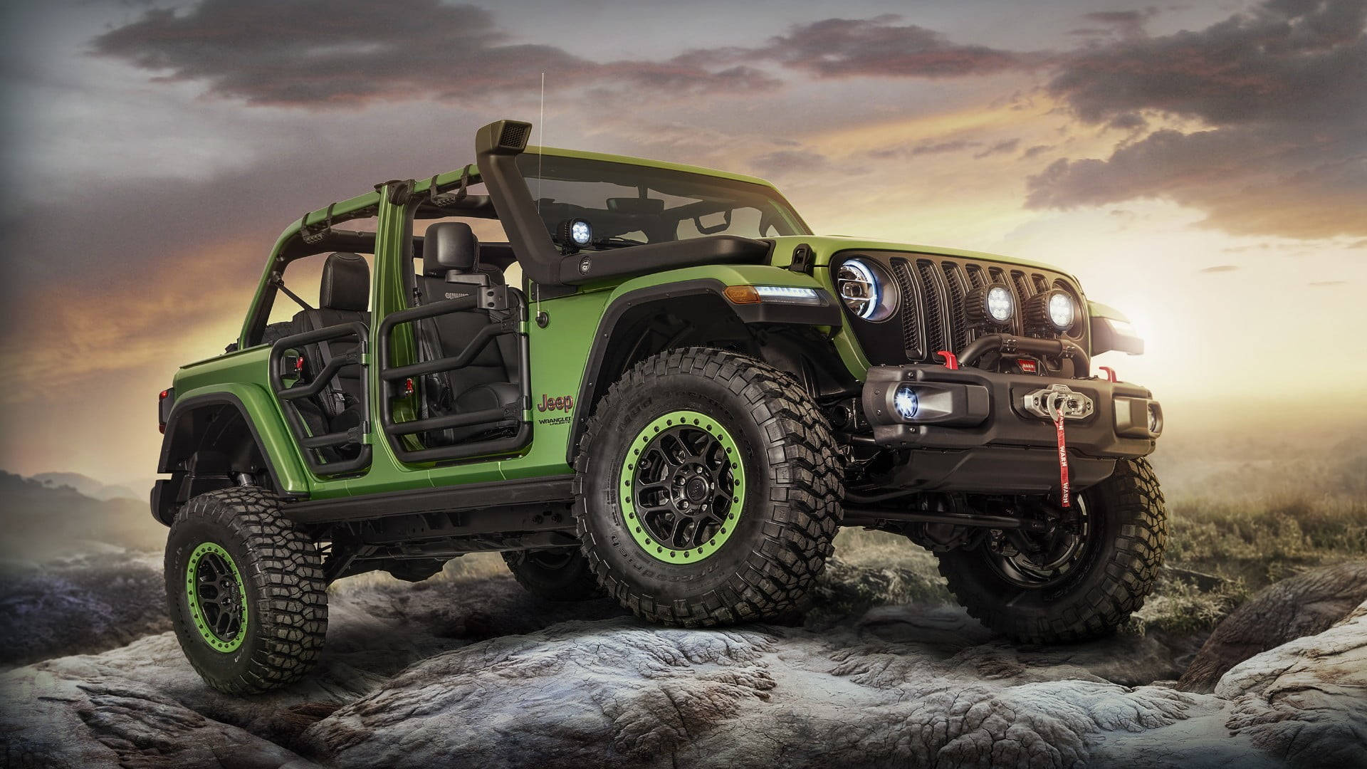 Luntiang Thar 4K Jeep Wallpaper