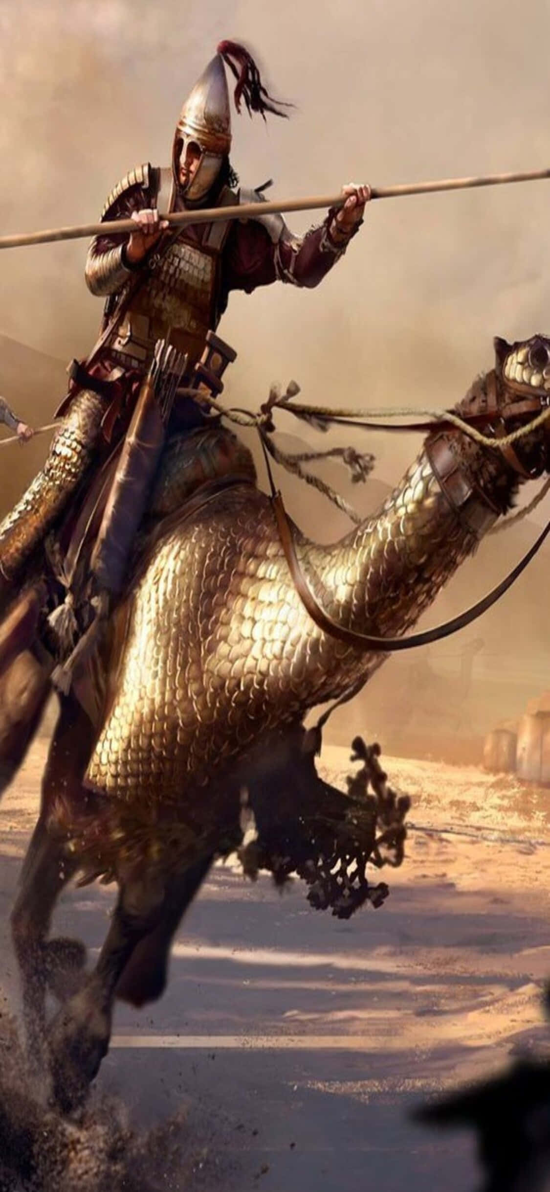 Lupigin ang Iyong mga Kaaway sa Iyong iPhone Xs gamit ang Total War Rome 2 Wallpaper