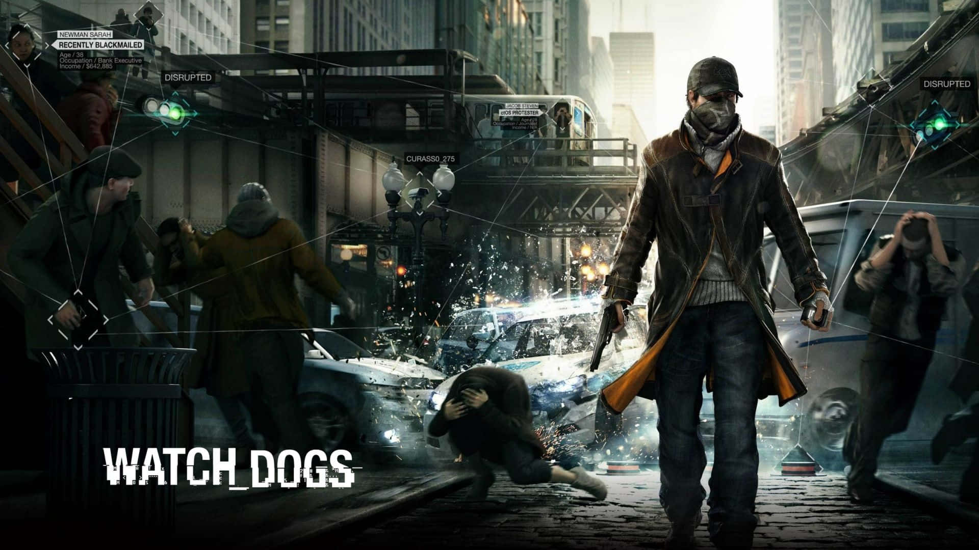 Lupigin ang kalaban sa "Sleeping Dogs" Wallpaper