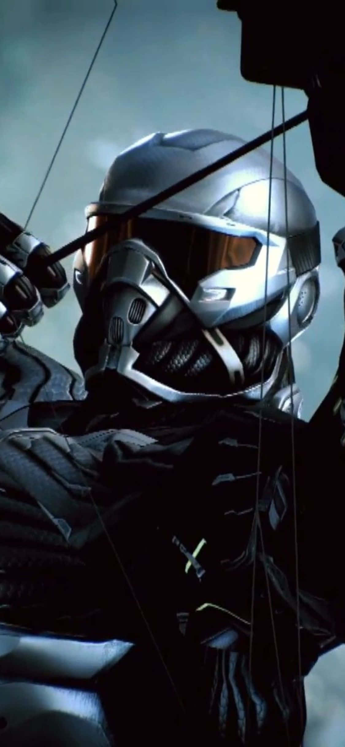 Lupigin ang Labanan kasama ang iPhone X at Crysis 3 Wallpaper