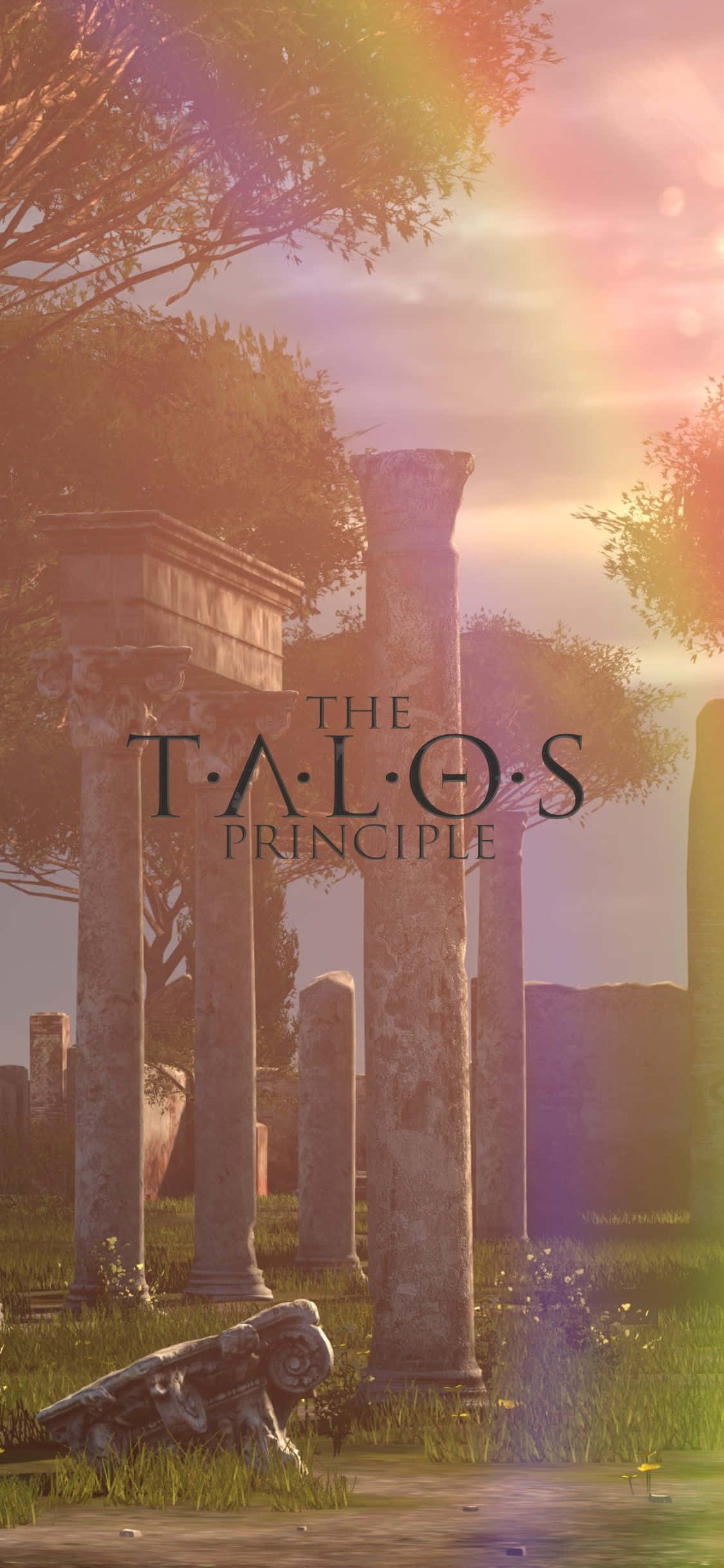 Lupigin ang Sinaunang Labyrinth gamit ang iPhone XS The Talos Principle Wallpaper