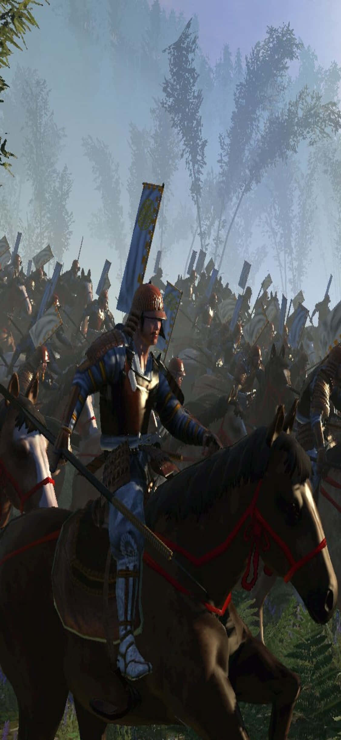 Lupigin ang Total War Rome 2 sa Epikong Detalye sa iPhone Xs Wallpaper