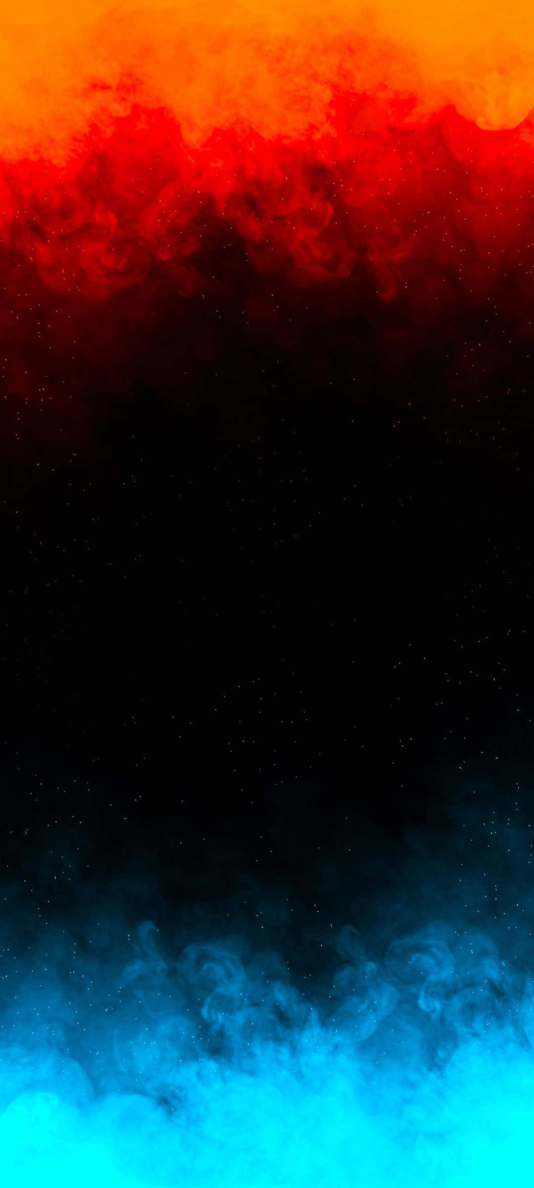 Ma-enjoy ang magandang tanawin ng makulay na usok na pumupuno sa langit Wallpaper