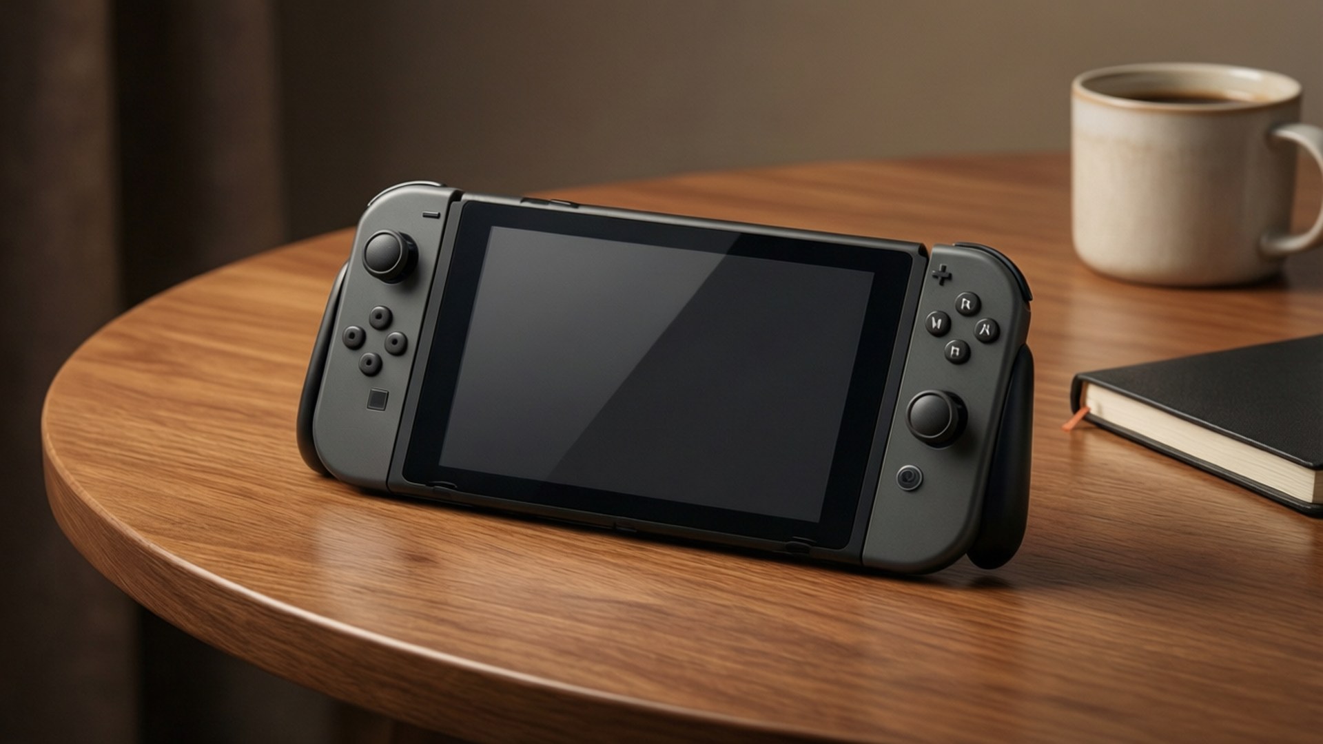 Maaliwalas na Setup ng Nintendo Switch Wallpaper