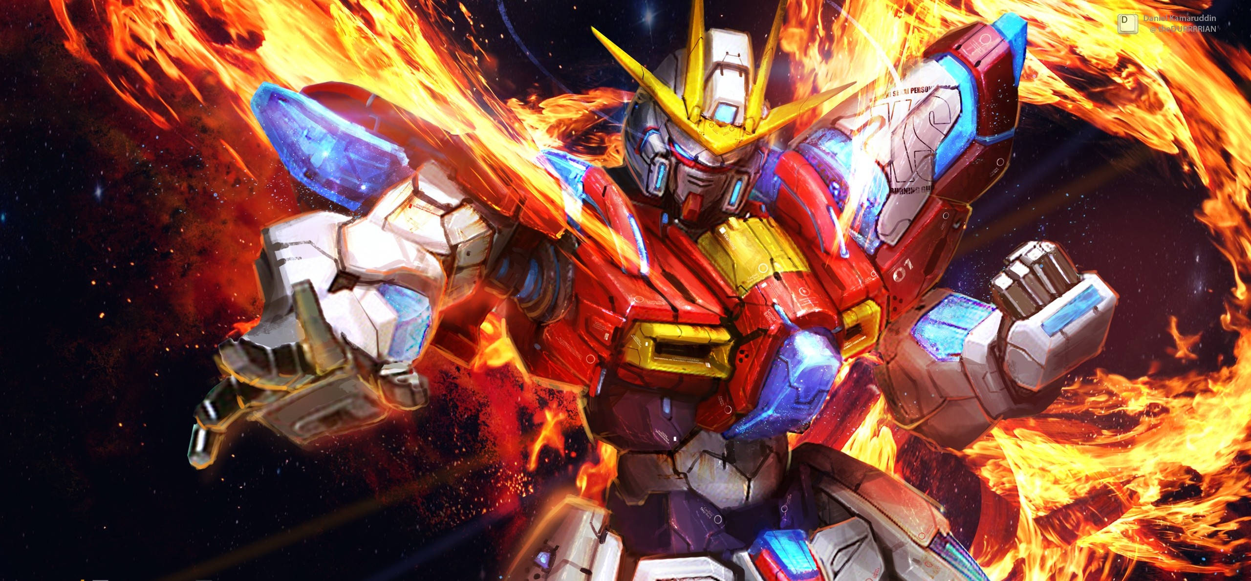 Maapoy na Background ng Mobile Suit Gundam Wallpaper