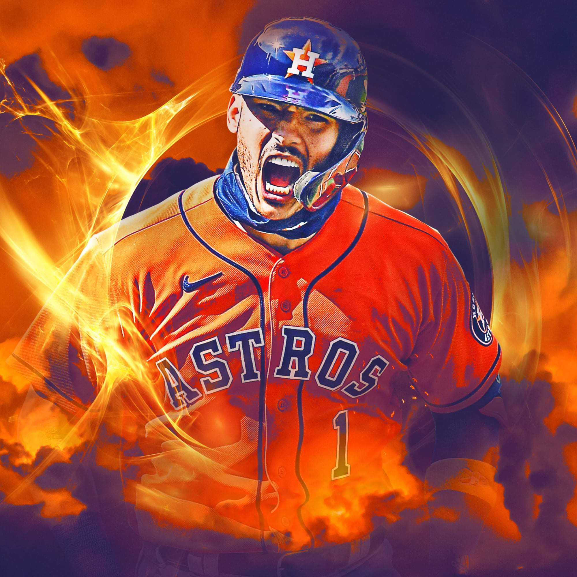 Maapoy na Carlos Correa Wallpaper