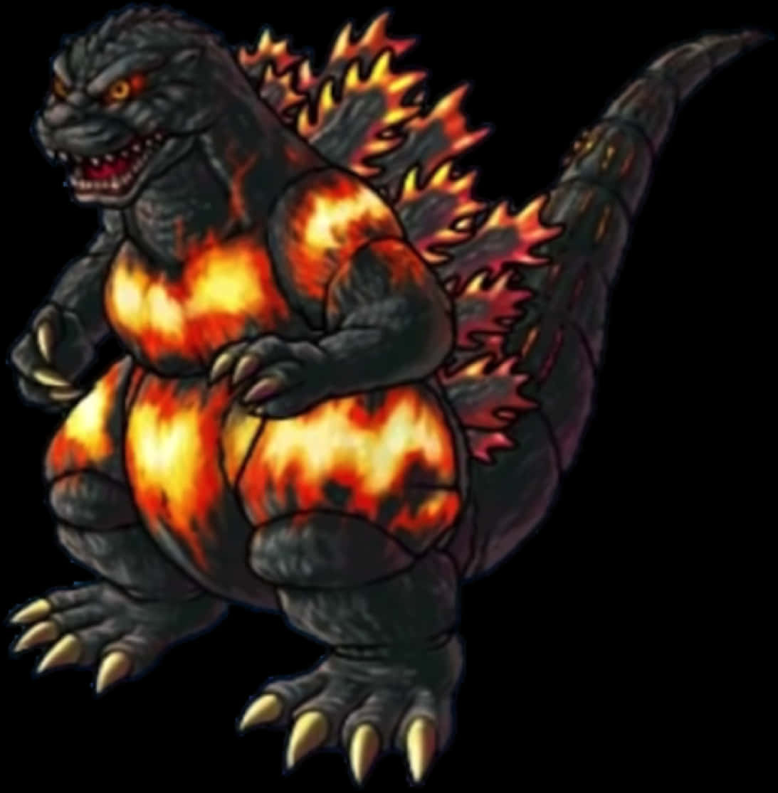 Maapoy na Guhit ni Godzilla Wallpaper