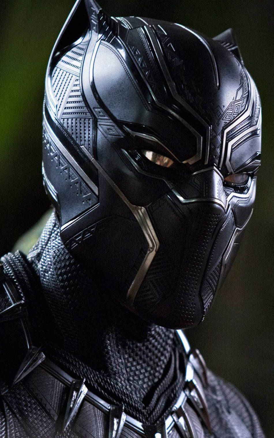 Maapoy na mga Mata - Prowess ng Black Panther Android Wallpaper