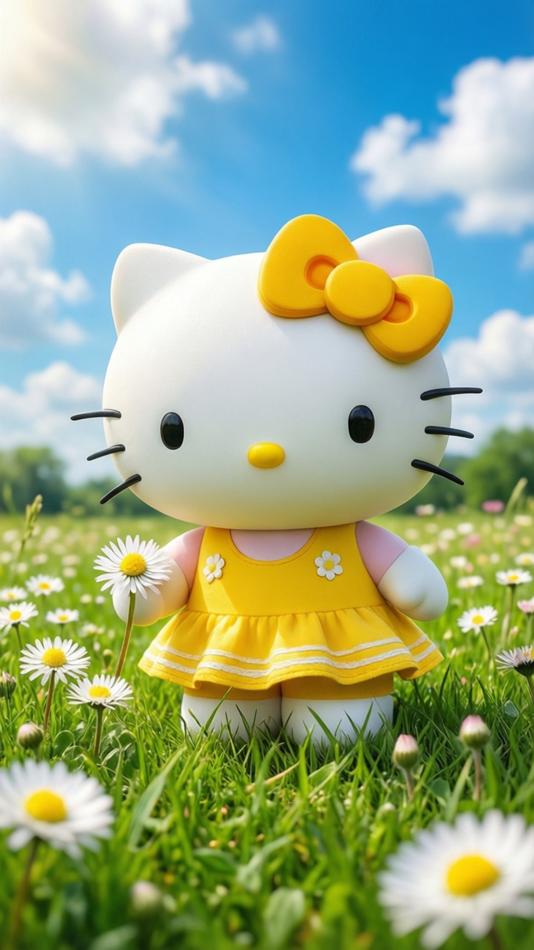 Maaraw na Araw ni Hello Kitty Wallpaper