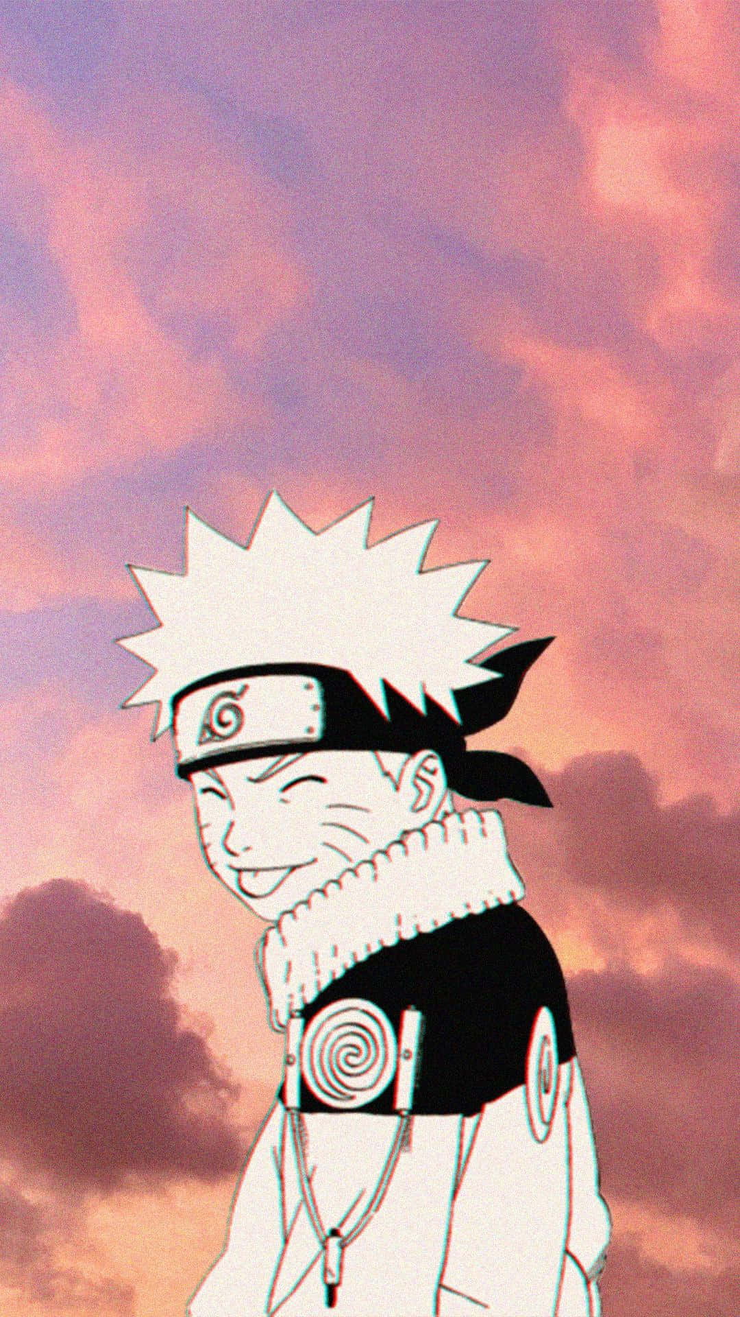Maaraw na Kalangitan Naruto Aesthetic Phone Wallpaper