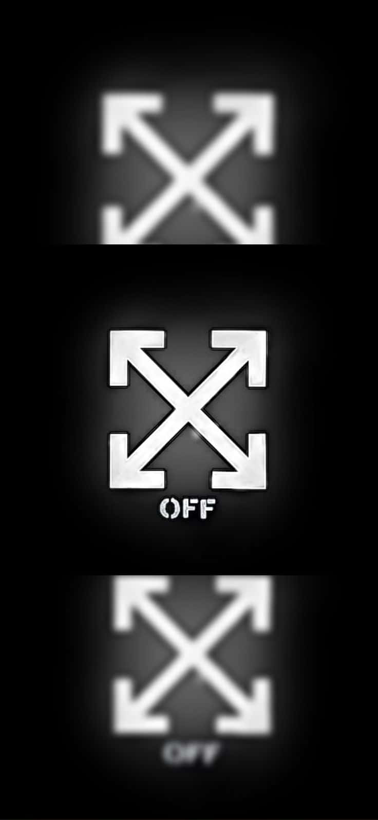 Maayos na Logo Off White iPhone Wallpaper