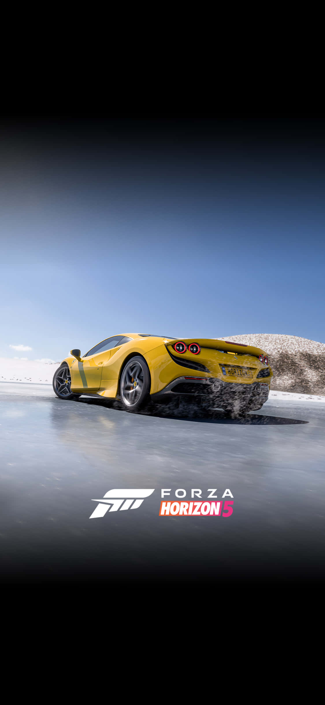 Mabilis na Lamborghini iPhone X Forza Motorsport 7 Background Wallpaper