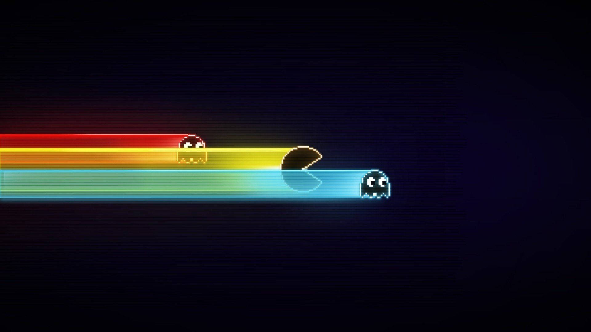 Mabilis na Pacman Gaming Wallpaper