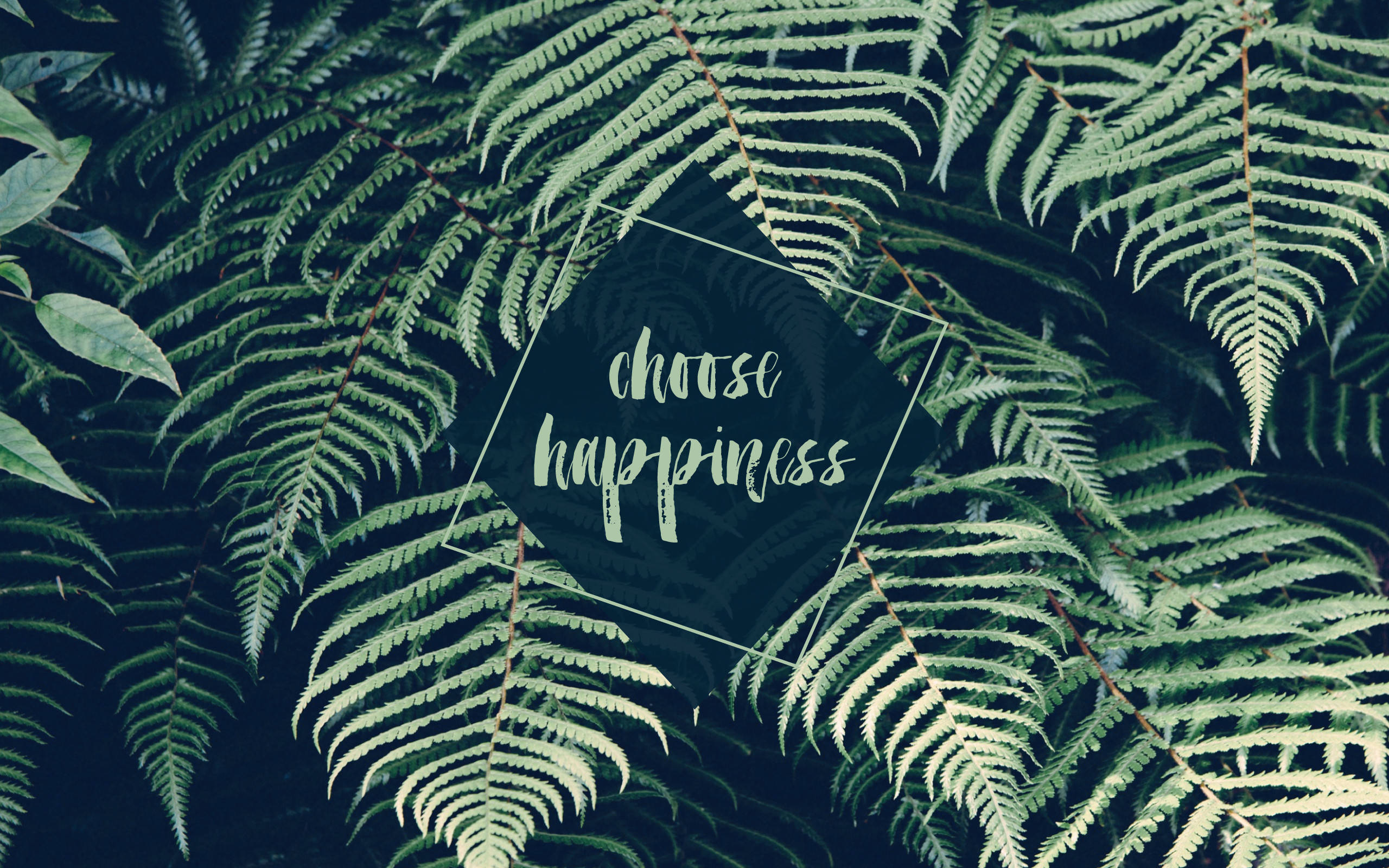 MacBook Air Choose Happiness Wallpaper