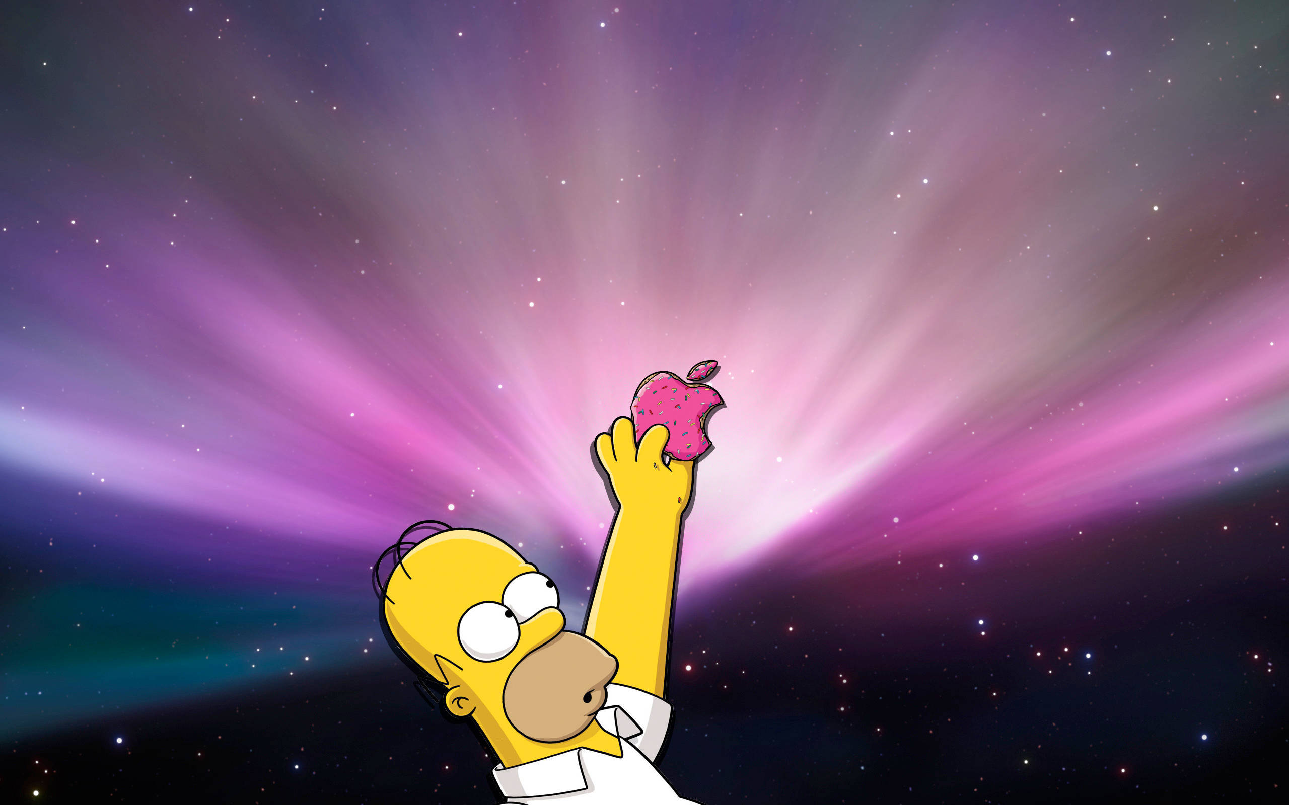 MacBook Air Homer Wallpaper