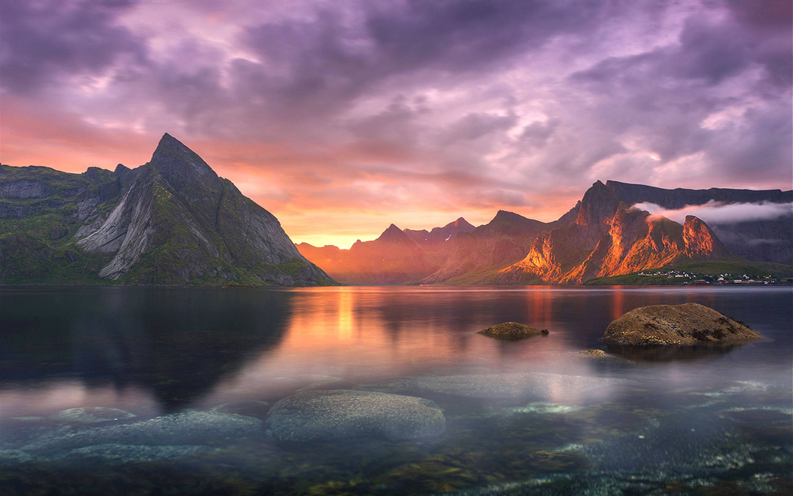 MacBook Pro Dawn Nature HD Wallpaper