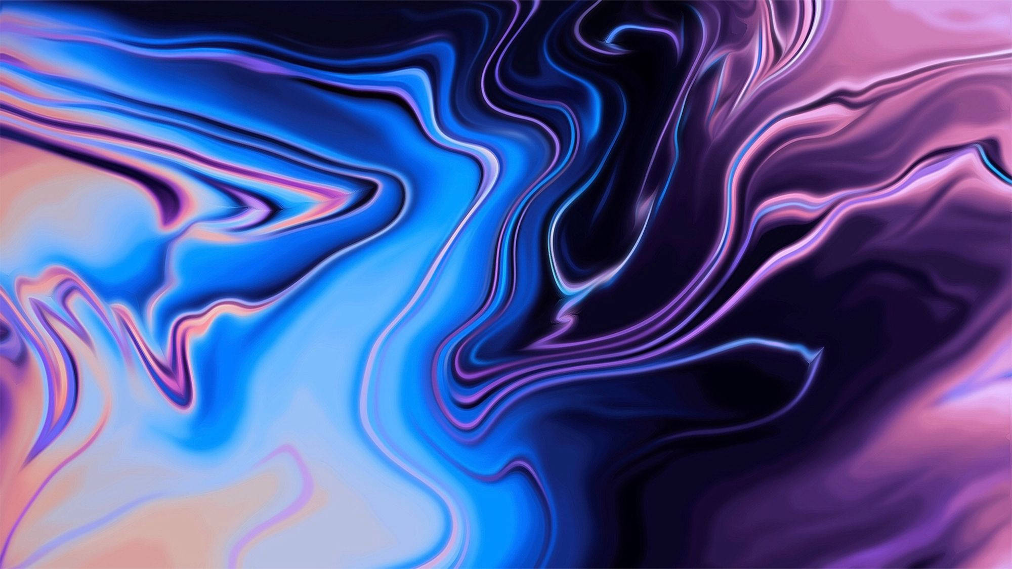 Sining ng Liquid Flare ng MacBook Pro Wallpaper