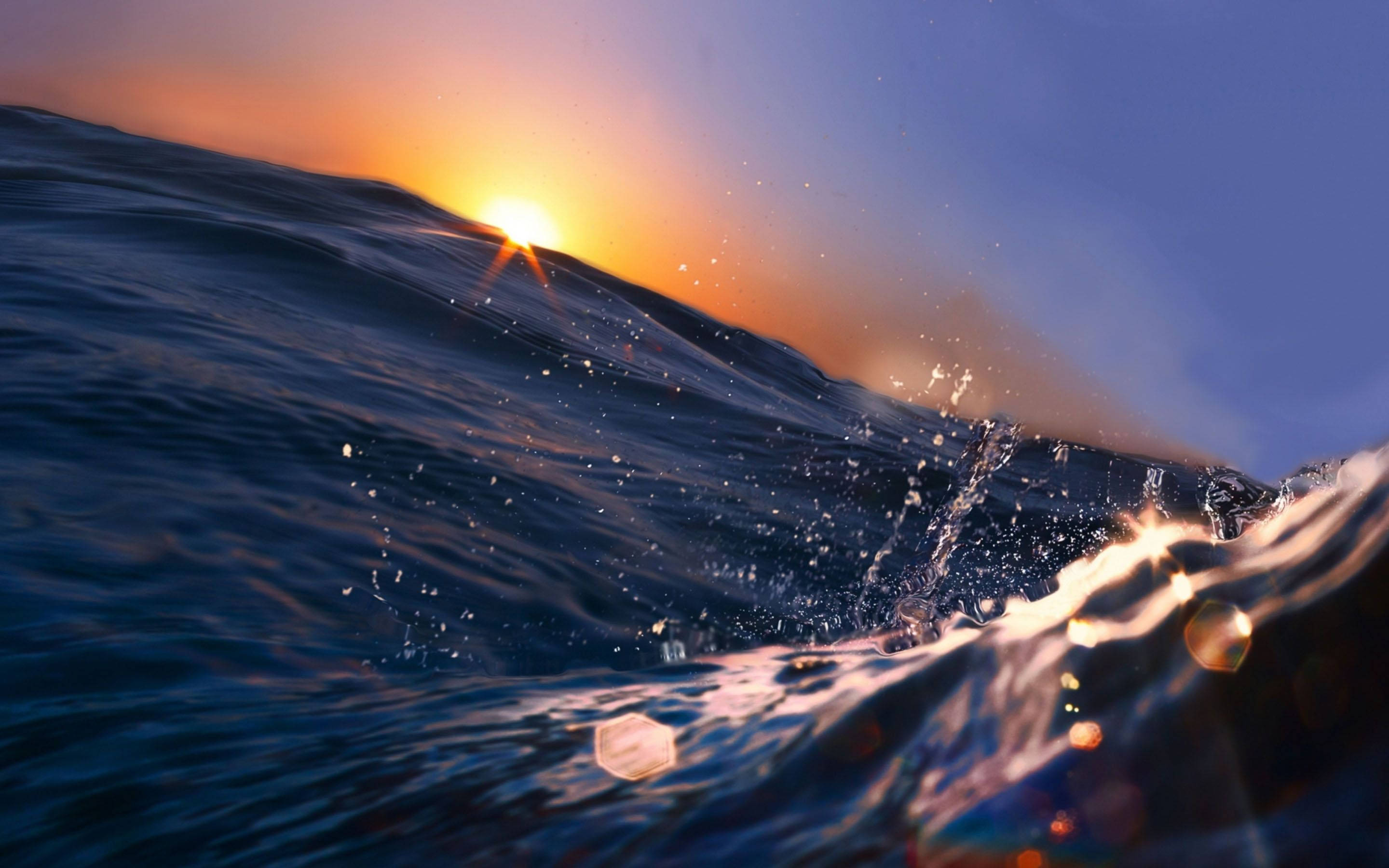 MacBook Pro Ocean Waves Wallpaper