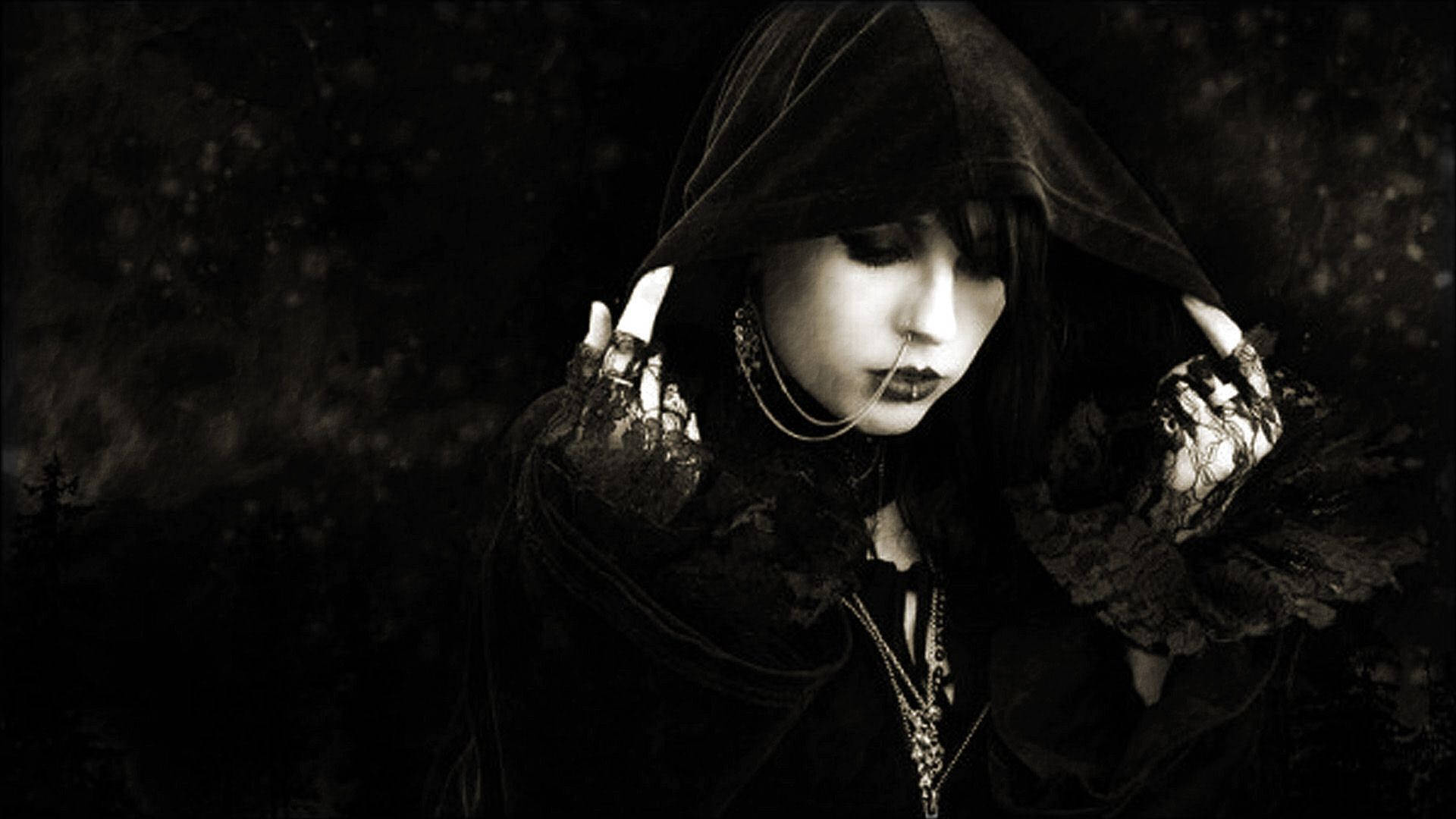 Madilim at misteryoso, ang Goth Aesthetic Wallpaper