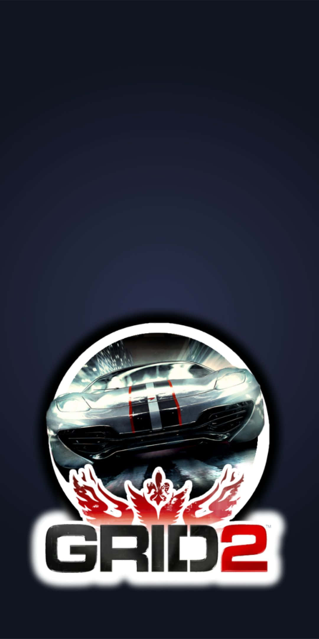 Madilim na Asul na Pixel 3 Grid 2 Background Wallpaper