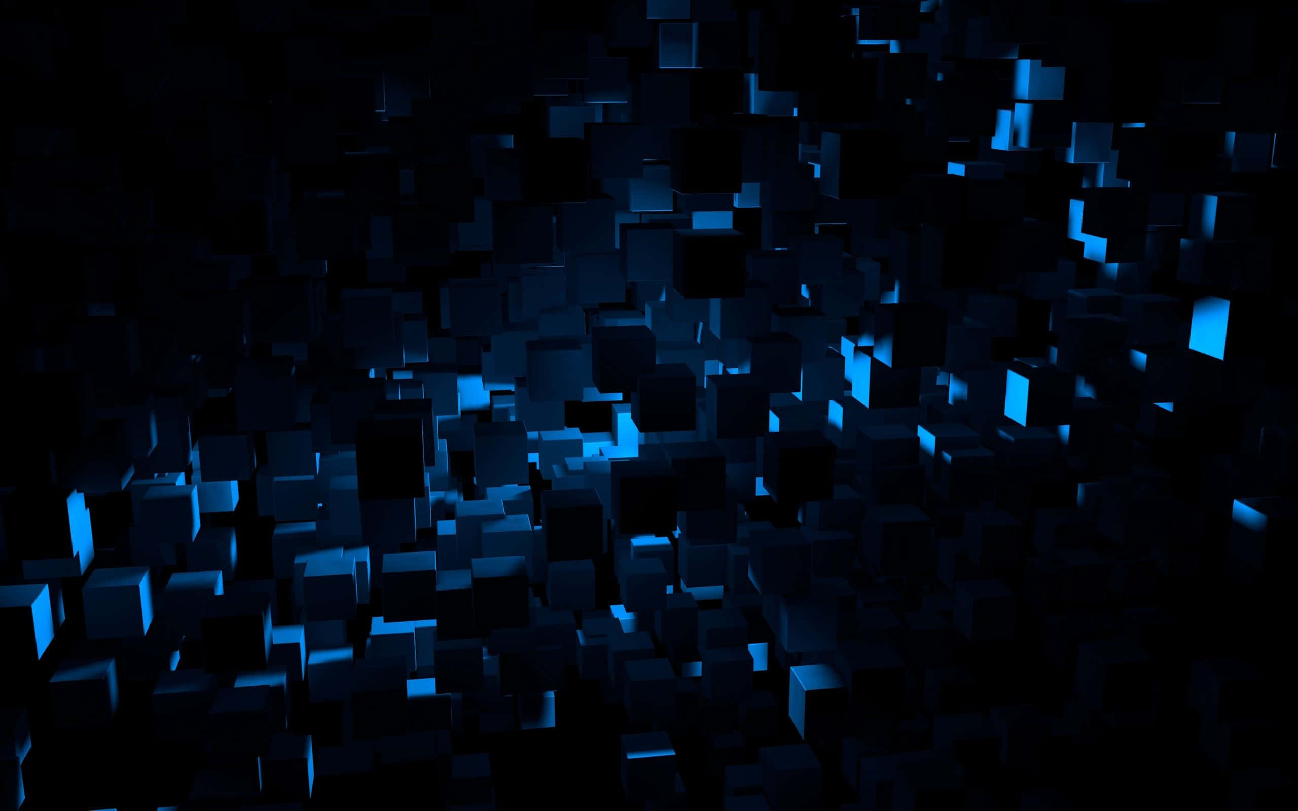 Madilim na Asul na Background Wallpaper