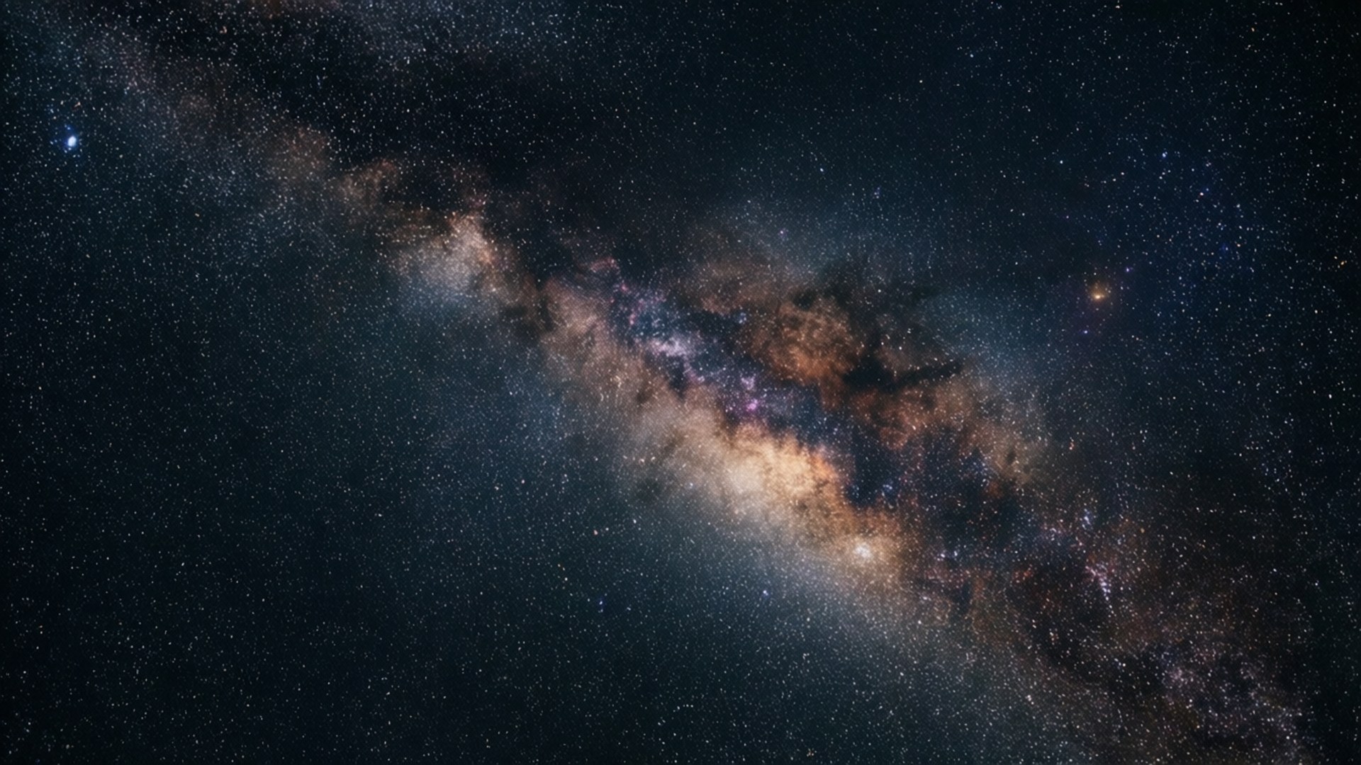 Madilim na Galaxy Nebula Wallpaper